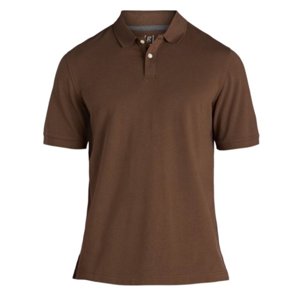 George Men's and Big Men's Pique Polo Shirt with Short Sleeves 2XL